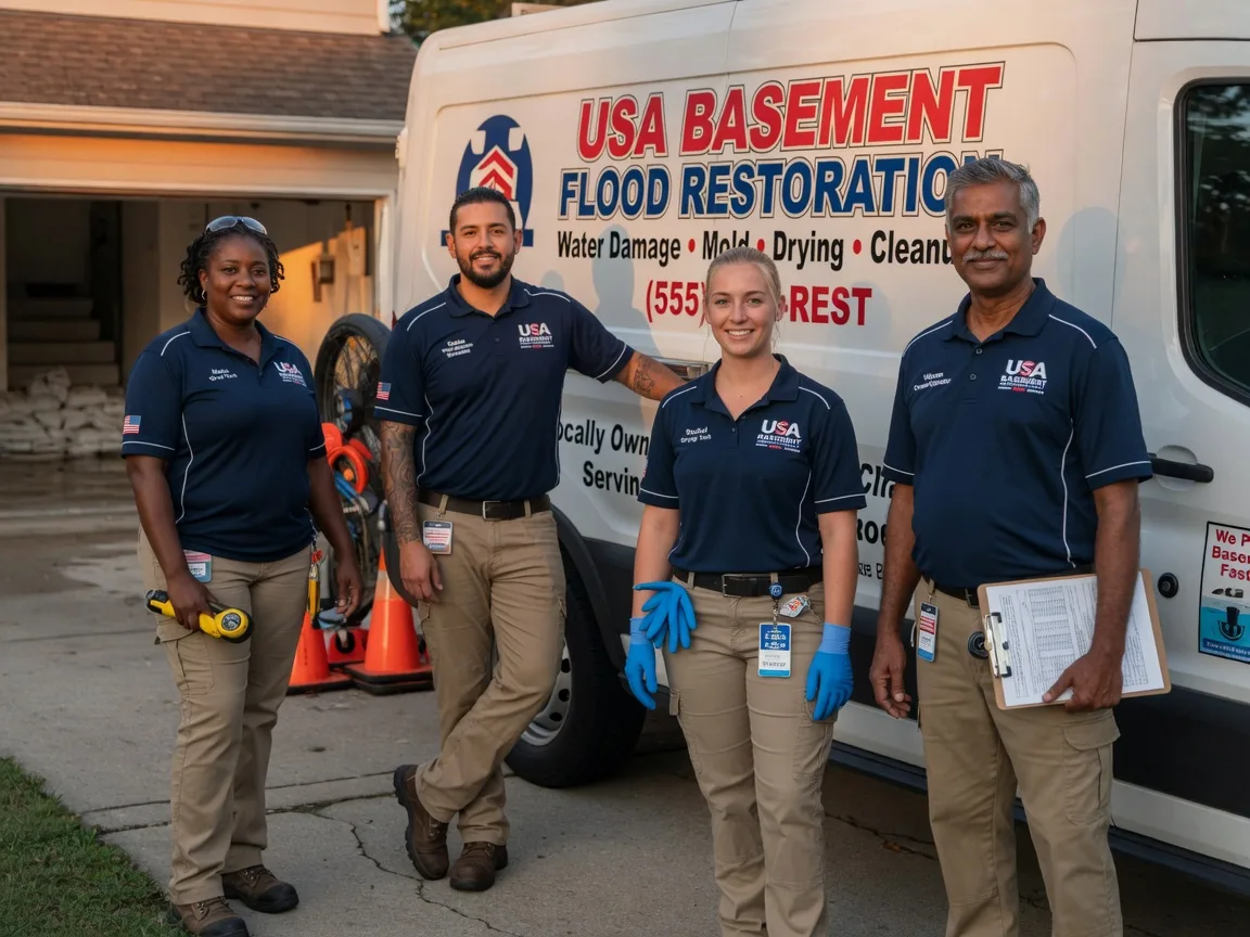 Basement Flood Cleanup company in Collyer, KS